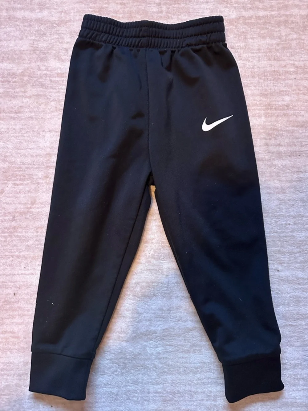 Nike Toddler Tracksuit Set 2 Piece Black Zip Jacket Jogger Pants 24M Unisex - Picture 2 of 4